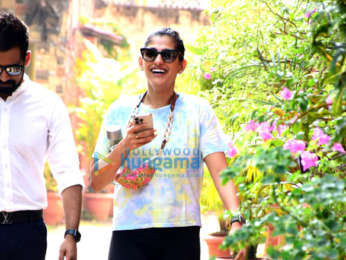 Photos: Malaika Arora and Kubbra Sait spotted at Diva yoga in Bandra