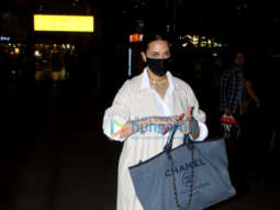 Photos: Neha Dhupia and Anupriya Goenka snapped at the airport