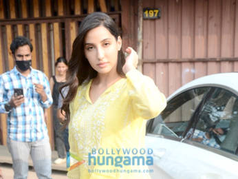 Photos: Nora Fatehi snapped in Andheri