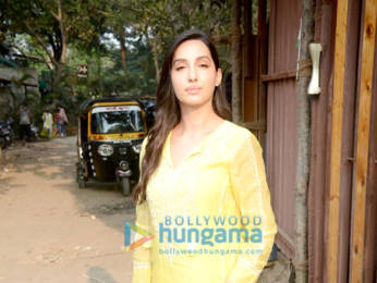 Photos: Nora Fatehi snapped in Andheri