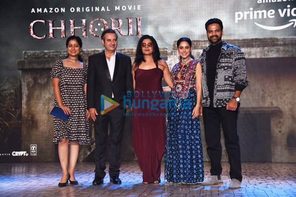 photos nushrratt bharuccha vishal furia and others snapped at the trailer launch of chhorii 3