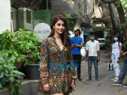 Photos: Pooja Hegde snapped at a studio in Bandra