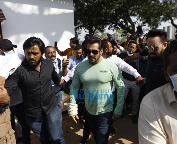 photos salman khan visits sabarmati ashram post the release of antim 1