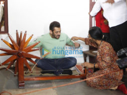 Photos: Salman Khan visits Sabarmati Ashram post the release of Antim