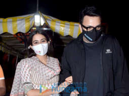 Photos: Sara Ali Khan and Dinesh Vijan snapped at Versova Jetty