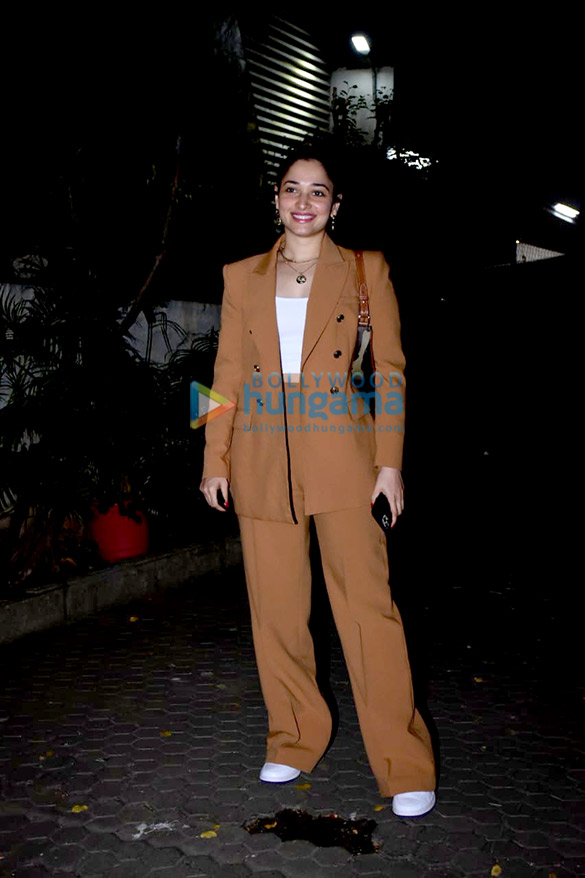 Photos: Tamannaah Bhatia and Elli AvrRam snapped at a clinic Photos: Tamannaah Bhatia and Elli AvrRam snapped at a clinic