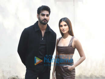 Photos: Tara Sutaria and Ahan Shetty spotted at Mehboob Studio