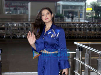 Photos: Zareen Khan spotted at the airport
