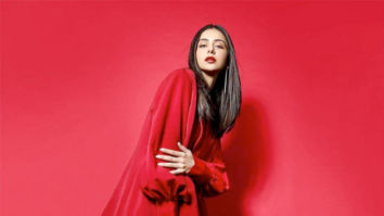 Rakul Preet Singh is a red hot boss lady in a blood red pantsuit