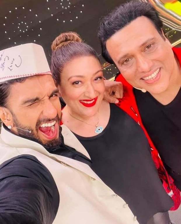Ranveer Singh, Govinda, wife Sunita Ahuja, daughter Tina and son Yashvardhan have a blast on sets of The Big Picture