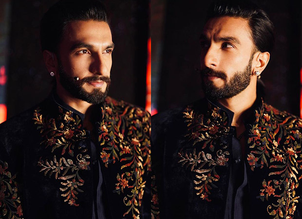 Ranveer Singh is enjoying the sherwani season as he dons a desi look for the festival days