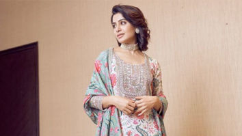 Samantha Ruth Prabhu dons a floral set worth Rs. 56,000 transporting us to the floral sphere