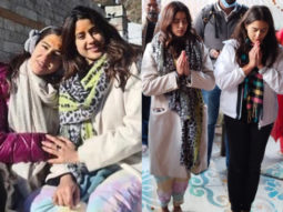 Sara Ali Khan and Janhvi Kapoor visit Kedarnath temple together; see pictures