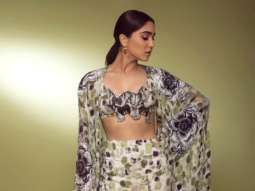 Sharvari Wagh is an absolute stunner in an Anamika Khanna printed set