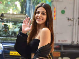 Spotted: Alaya F at Janki Kutir in Juhu, Mumbai