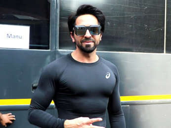 Spotted: Ayushmann Khuranna at Juhu, promoting Chandigarh Kare Aashiqui