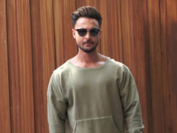 Spotted: Mahima Makwana and Ayush Sharma Promoting Antim outside Salman Khan Films office