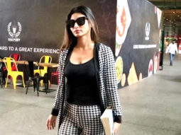 Spotted: Mouni Roy and Donal Bisht at Mumbai Airport