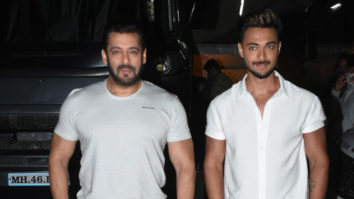 Spotted: Salman Khan and Aayush Sharma promoting Antim at Mehboob studio