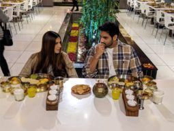 Tadap stars Ahan Shetty and Tara Sutaria relish Gujarati thali during promotions in Ahmedabad