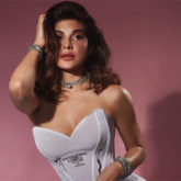 Jacqueline Fernandez mesmerises in a white body hugging suit and rollerskates
