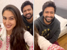 Sara Ali Khan gets Vicky Kaushal to hype her upcoming song ‘Chakachak’ from Atrangi Re in new ‘Knock Knock’ video 