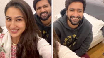 Sara Ali Khan gets Vicky Kaushal to hype her upcoming song ‘Chakachak’ from Atrangi Re in new ‘Knock Knock’ video 
