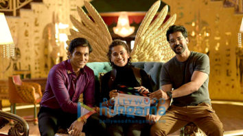 On the Sets of the movie Woh Ladki Hai Kahaan