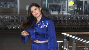Zareen Khan spotted at the airport
