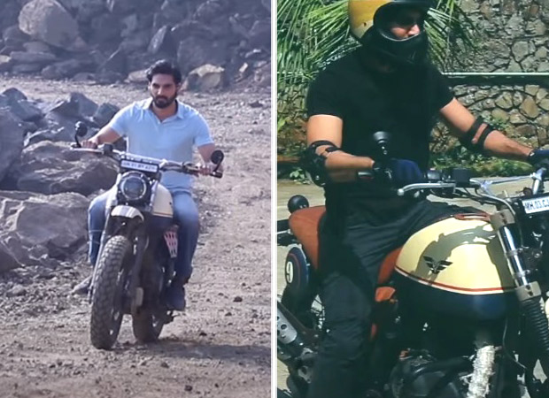 Ahan Shetty practices deadly bike stunts for his debut film, Tadap; watch