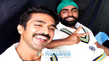 On the Sets of the movie 83