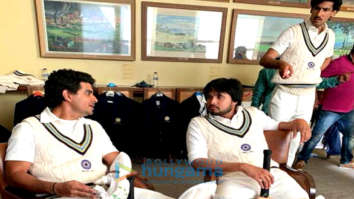 On the Sets of the movie 83