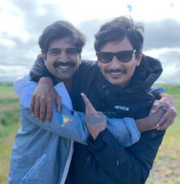 On the Sets of the movie 83