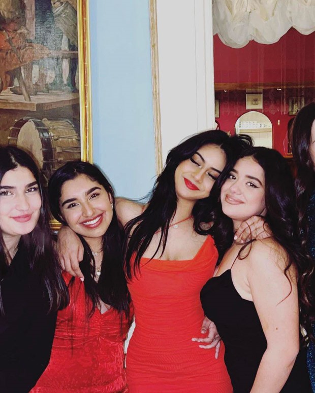 Ajay Devgn's daughter Nysa Devgn attends a party with friends in a stunning red outfit, shares photos Ajay Devgn's daughter Nysa Devgn attends a party with friends in a stunning red outfit, shares photos
