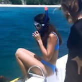 Alaya F goes underwater diving in blue bikini in Maldives, overcomes her fears