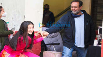 On the Sets of the movie Atrangi Re