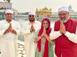 Boman Irani celebrates his birthday with family in Golden Temple