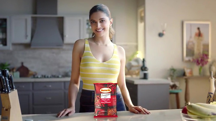 Deepika Padukone in Suruchi Spices TVC