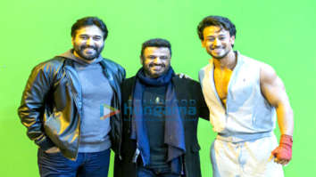 On The Sets Of The Movie Ganapath - A Hero Is Born