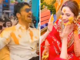 Inside Videos & Photos: Ankita Lokhande grooves to ‘Aaja Aaja’ with ‘Vicky Jain at her haldi ceremony