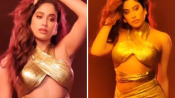 Janhvi Kapoor is a sexy siren in bold crossover bandage mini dress Janhvi Kapoor is a sexy siren in bold crossover bandage mini dress