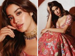 Janhvi Kapoor looks riveting in mushroom hand embroidered lehenga worth Rs 4.3 lakh