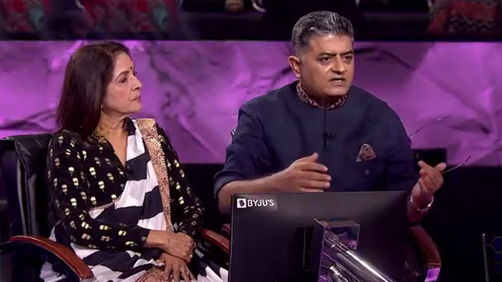 KBC 13: Neena Gupta reveals an Interesting Story about Gulzar Saahab and Herself | Amitabh Bachchan