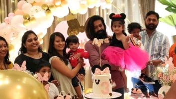 KGF Star Yash celebrates 3rd birthday of daughter Ayra; watch