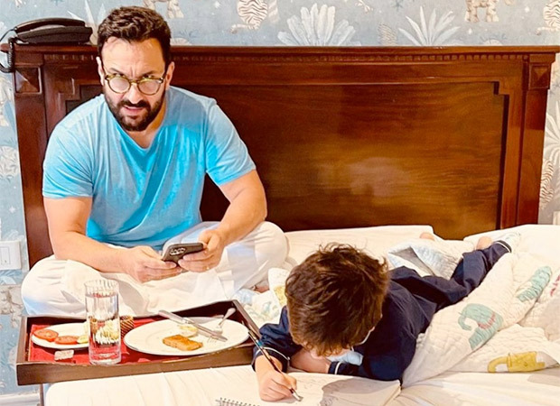 Kareena Kapoor Khan captures a candid moment of Saif Ali Khan and Taimur; reveals how Saif reacted