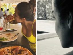 Malaika Arora feasts on pizza, poses on a sailboat in a bikini as she vacations in Maldives with Arjun Kapoor