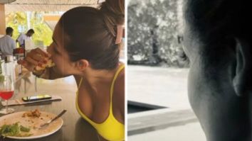 Malaika Arora feasts on pizza, poses on a sailboat in a bikini as she vacations in Maldives with Arjun Kapoor