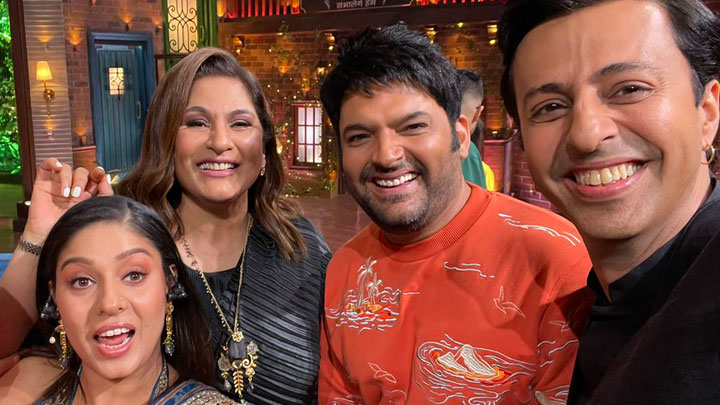 Musical night on The Kapil Sharma Show with Sunidhi Chauhan, Salim Sulaiman, Harshdeep K, Salman Ali Musical night on The Kapil Sharma Show with Sunidhi Chauhan, Salim Sulaiman, Harshdeep K, Salman Ali