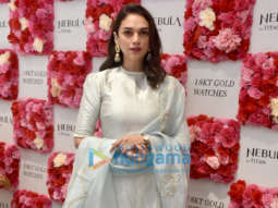 Photos: Aditi Rao Hydari at the launch of Nebula By Titan’s wedding collection