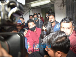 Photos: Aishwarya Rai Bachchan leaves from ED office in Delhi after questioning